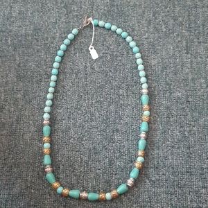 Handmade tumbled stones Necklace